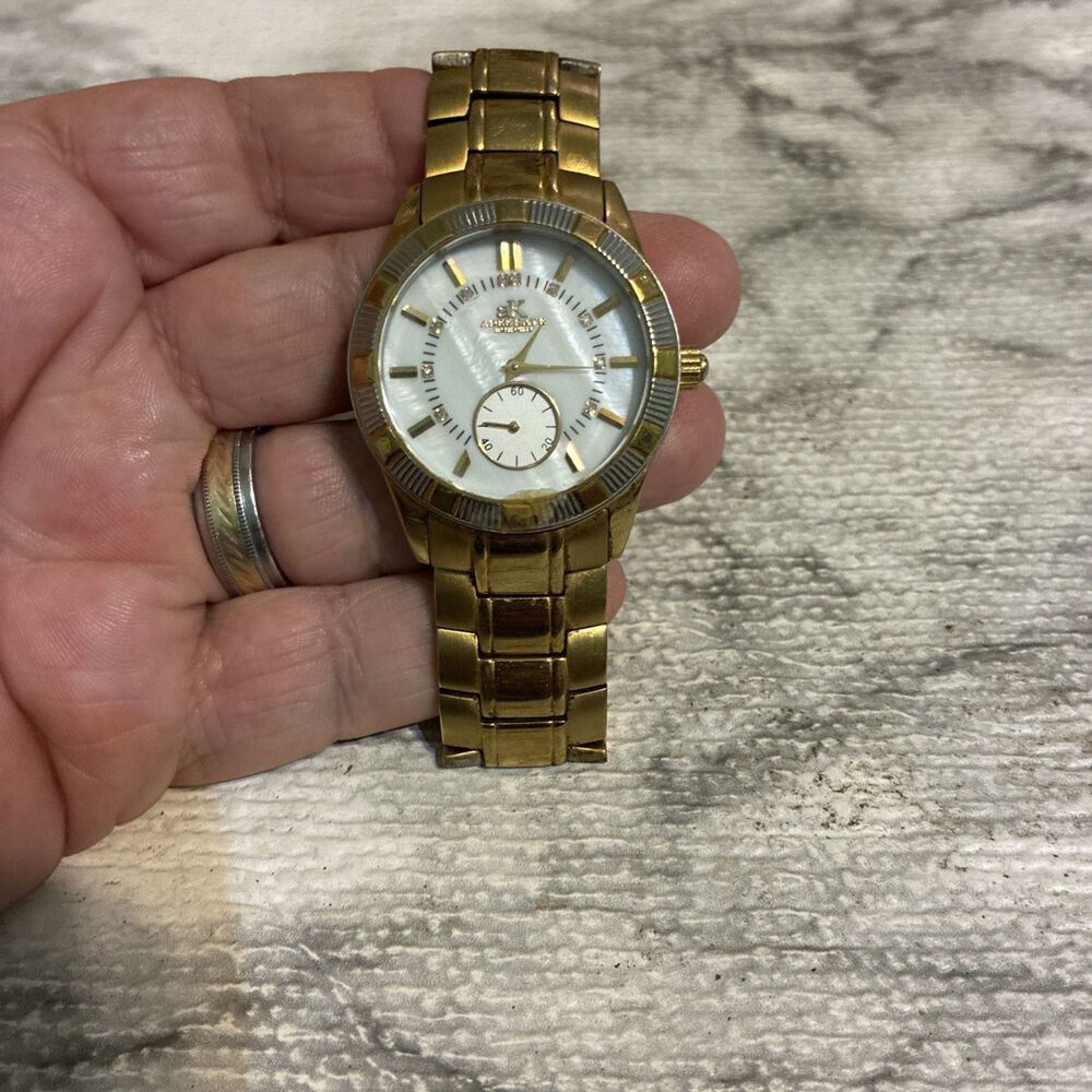 Mens Water Resistant Wristwatch Adee Kaye by Beverly Hills